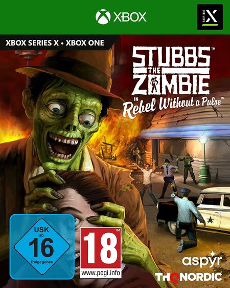 Stubbs the Zombie in Rebel Without a Pulse (Xbox Series X) - Der Packshot