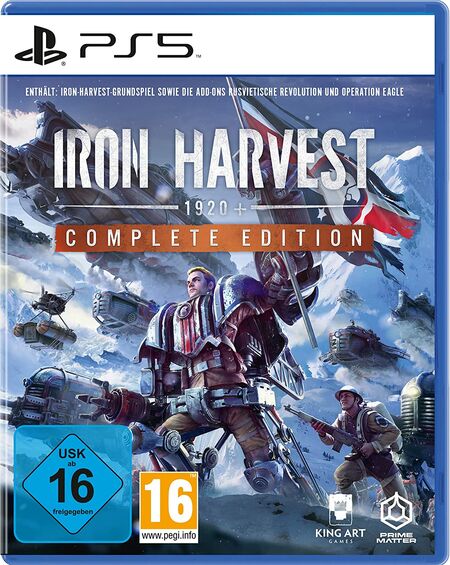 Iron Harvest - Complete Edition (PS5) - Der Packshot