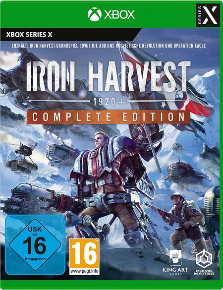 Iron Harvest - Complete Edition (Xbox Series X) - Der Packshot