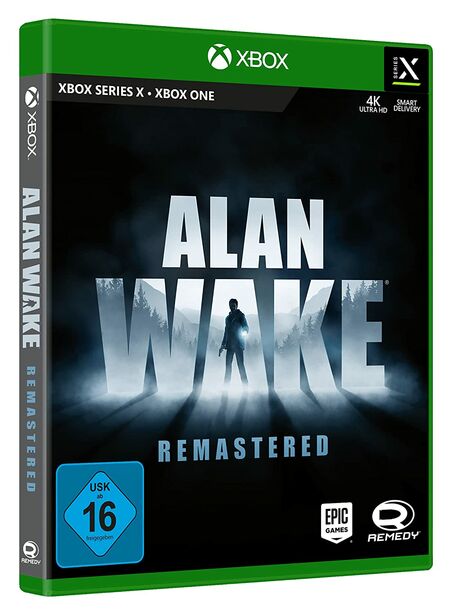 Alan Wake Remastered (Xbox One) - Der Packshot