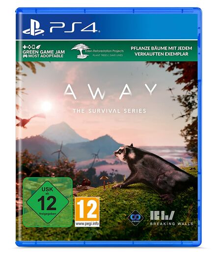 Away The Survival Series (Ps4) - Der Packshot