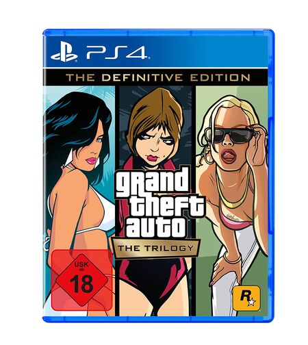 Grand Theft Auto: The Trilogy (PS4) - Der Packshot