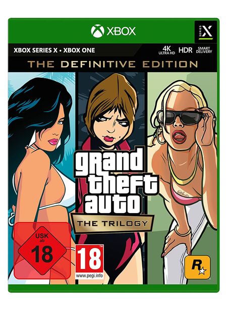Grand Theft Auto: The Trilogy - The Definitive Edition (Xbox One) - Der Packshot