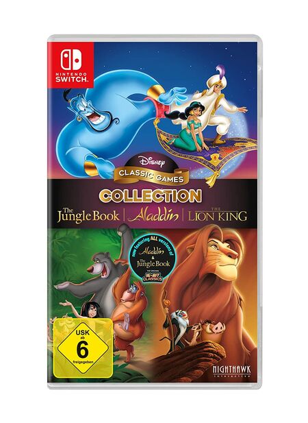 Disney Classic - Aladdin & Lion King & Jungle Book (Switch) - Der Packshot