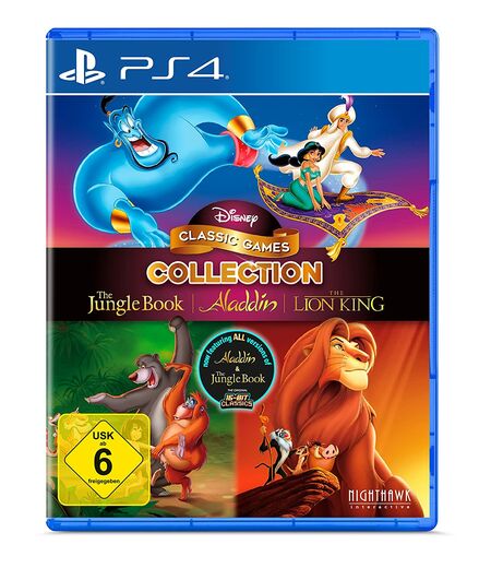 Disney Classic - Aladdin & Lion King & Jungle Book (PS4) - Der Packshot