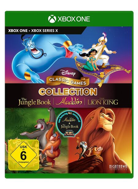 Disney Classic - Aladdin & Lion King & Jungle Book (Xbox One) - Der Packshot