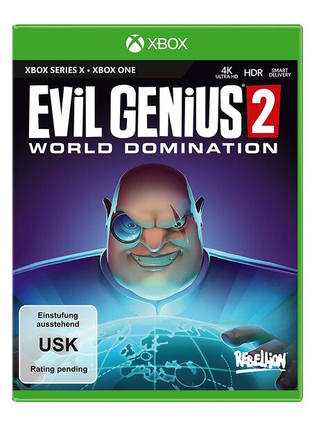 Evil Genius 2: World Domination (Xbox Series X) - Der Packshot
