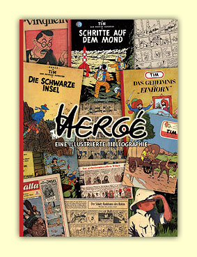 Hergé - Eine illustrierte Bibliographie - Das Cover