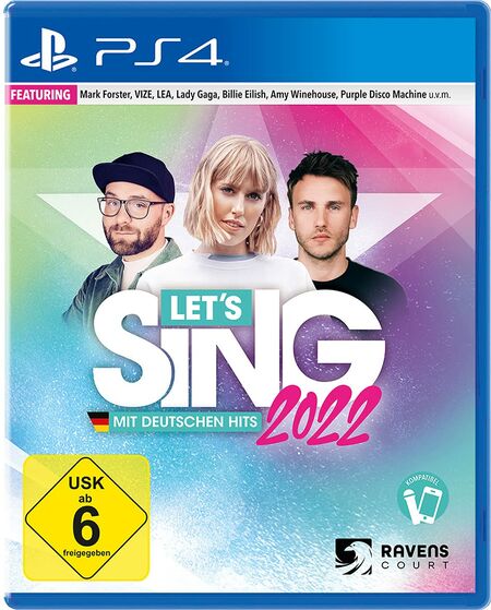 Let's Sing 2022 mit deutschen Hits (PS4) - Der Packshot