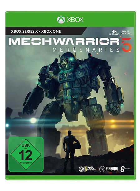 MechWarrior 5: Mercenaries (Xbox Series X) - Der Packshot