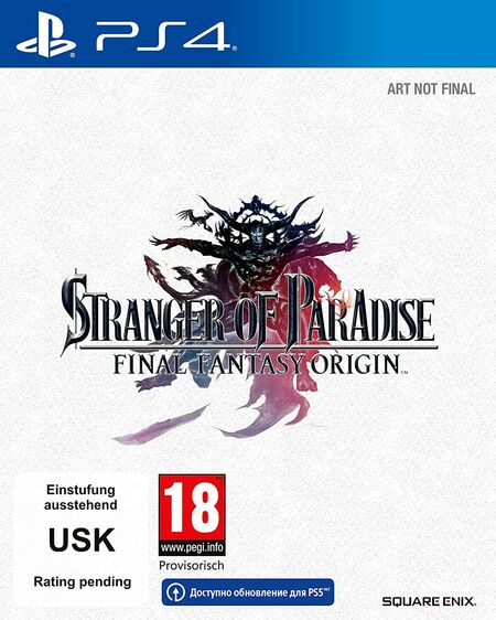 Stranger of Paradise Final Fantasy Origin (PS4) - Der Packshot
