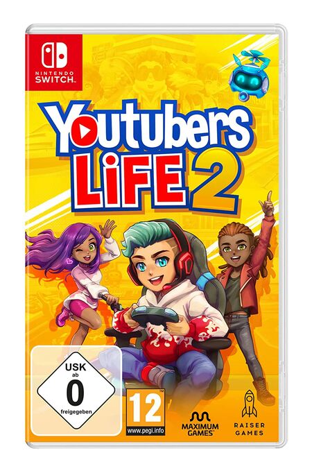 Youtuber's Life 2 (Switch) - Der Packshot