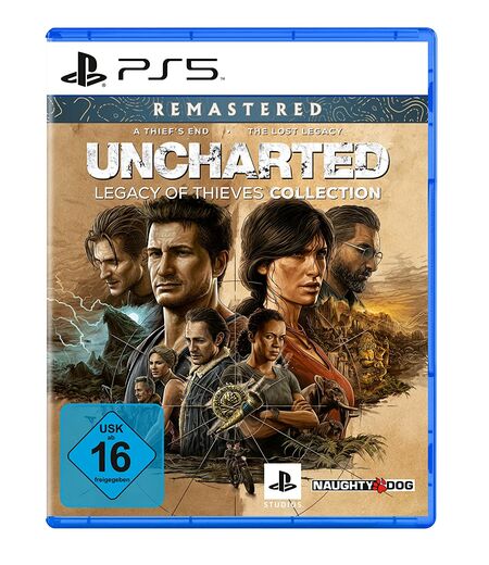 Uncharted Legacy of Thieves Collection (Ps5) - Der Packshot