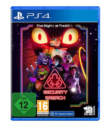Five Nights at Freddy's: Security Breach' (PS4) - Der Packshot