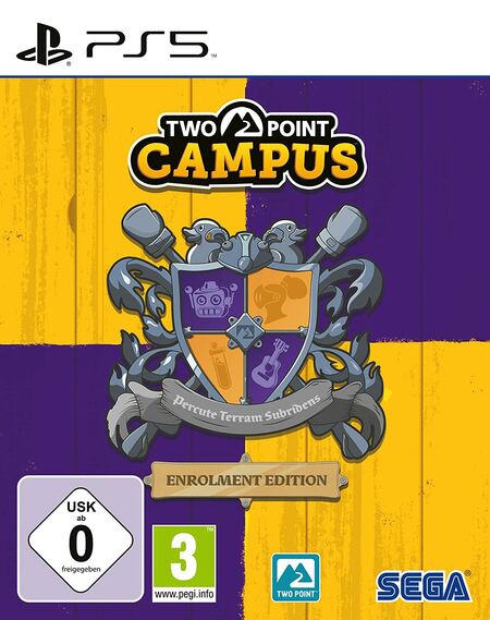 Two Point Campus Enrolment Edition (PS5) - Der Packshot