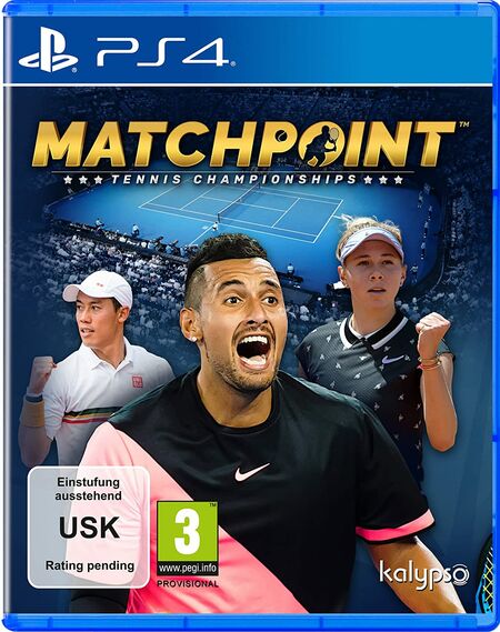 Matchpoint - Tennis Championships Legends Edition (PS4) - Der Packshot