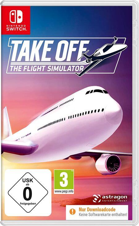 Take Off – The Flight Simulator (Switch) - Der Packshot