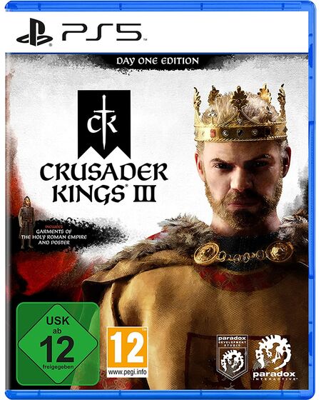 Crusader Kings III Day One Edition (PS5) - Der Packshot