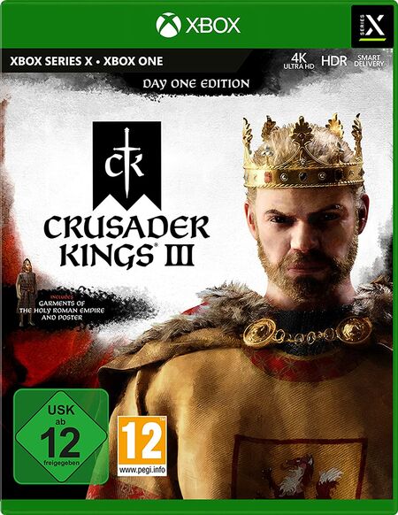 Crusader Kings III Day One Edition (Xbox One) - Der Packshot