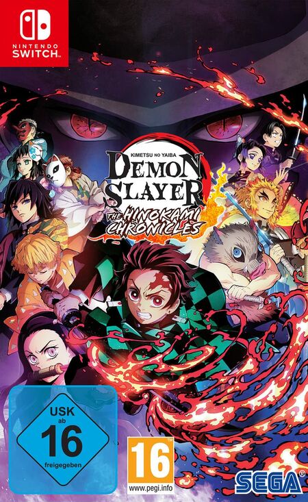 Demon Slayer -Kimetsu no Yaiba- The Hinokami Chronicles (Switch) - Der Packshot