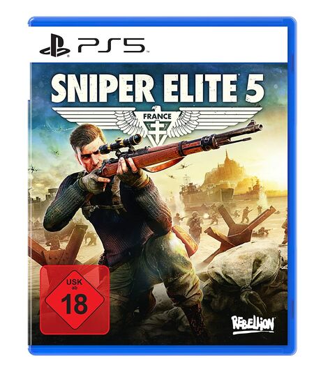 Sniper Elite 5 (PS5) - Der Packshot