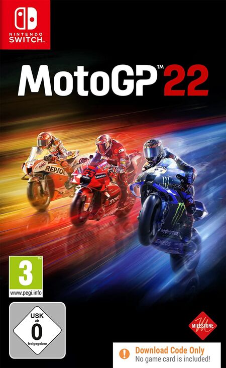 MotoGP 22 (Code in a Box) (Switch) - Der Packshot