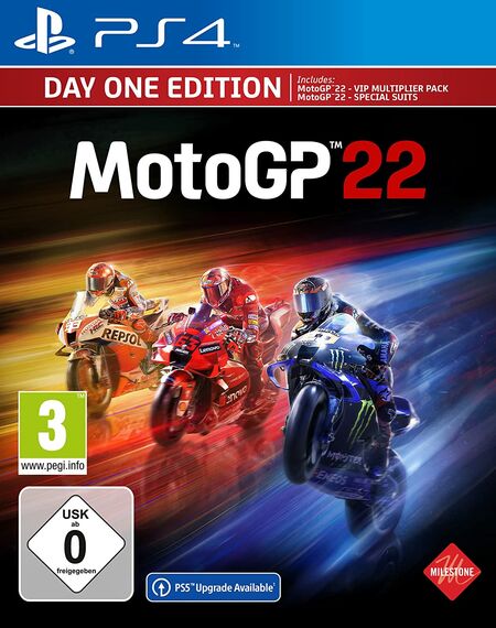 MotoGP 22 Day One Edition (PS4) - Der Packshot