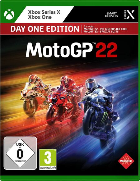 MotoGP 22 Day One Edition (Xbox One) - Der Packshot