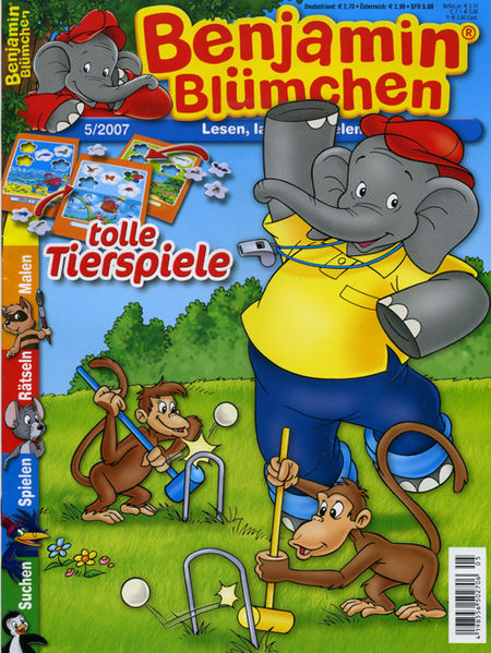 Benjamin Blümchen 5/2007 - Das Cover