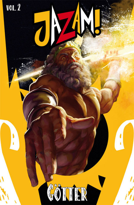 Jazam! Vol. 2: Götter - Das Cover