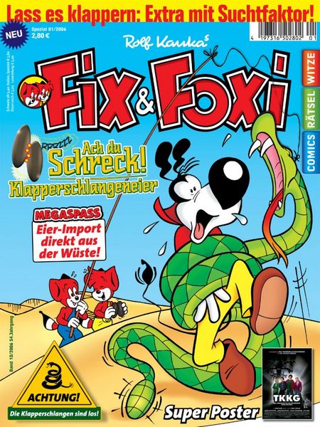 Fix & Foxi Magazin Nr. 10/2006 - 54. Jahrgang - Band 10 - Das Cover