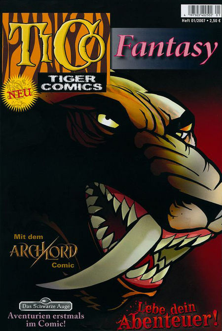 TiCo Fantasy 1/2007 - Das Cover