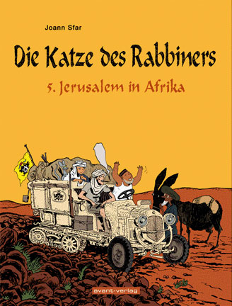 Die Katze des Rabbiners 5 - Das Cover