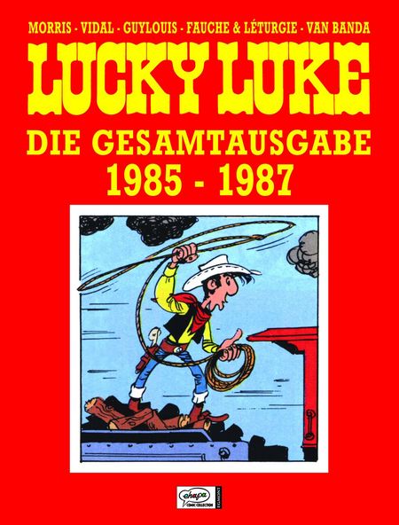 Lucky Luke: Die Gesamtausgabe 19: 1985-1987 - Das Cover