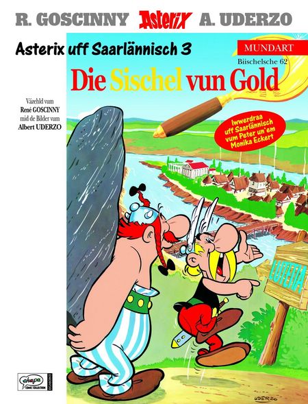 Asterix Mundart 62: Saarländisch 3 - Das Cover