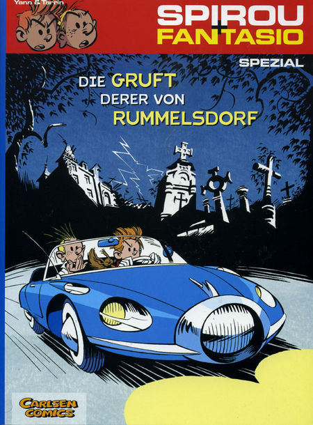 Spirou Spezial 6: Die Gruft derer von Rummelsdorf - Das Cover