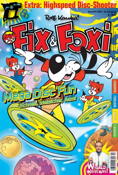 Fix & Foxi Magazin - Band 7/2007 - 55. Jahrgang - Das Cover