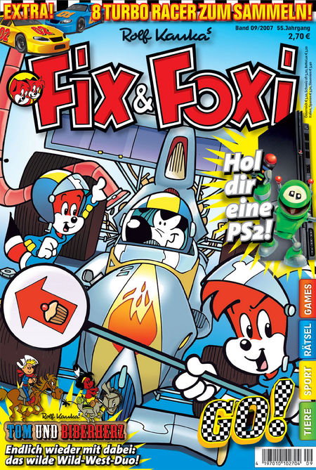 Fix & Foxi Magazin - Band 9/2007 - 55. Jahrgang - Das Cover