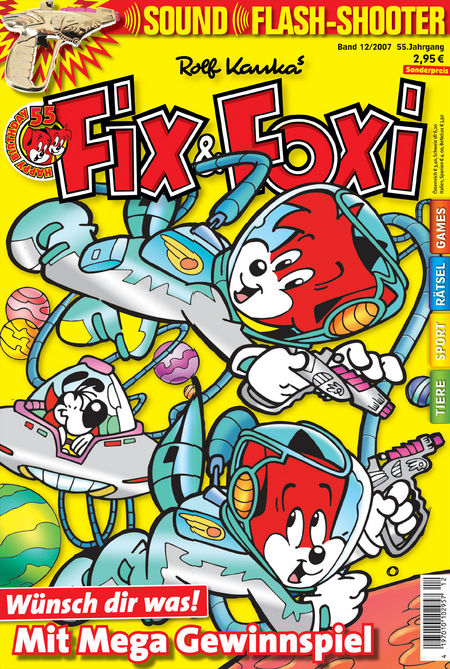 Fix & Foxi Magazin - Band 12/2007 - 55. Jahrgang - Das Cover