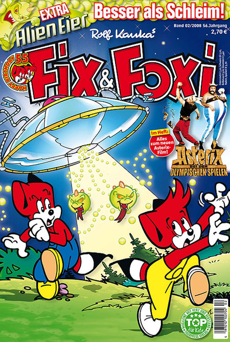 Fix & Foxi Magazin - Band 1/2008 - 56. Jahrgang - Das Cover