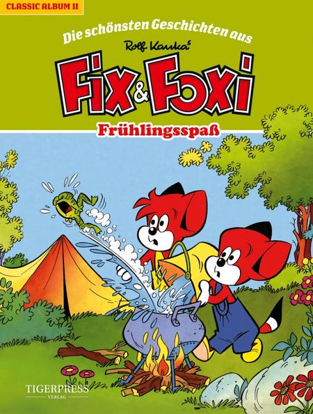 Fix & Foxi - Frühlingsspaß - Classic Album II - Das Cover