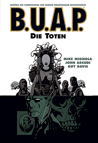 B.U.A.P. 3: Die Toten - Das Cover