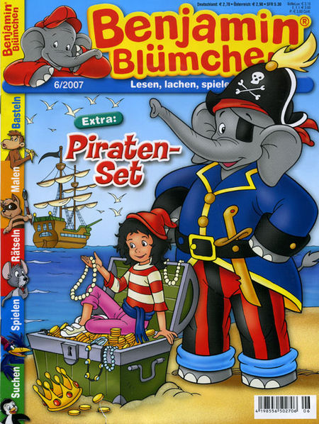 Benjamin Blümchen 6/2007 - Das Cover