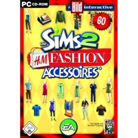 Die Sims 2 Add-on: H&M Fashion-Accessoires - Der Packshot