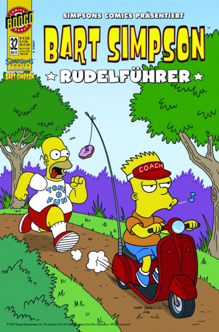 Bart Simpson Comic 32 - Das Cover