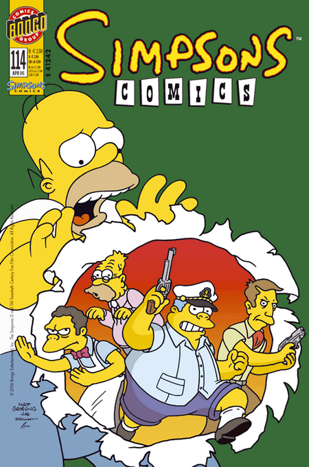 Simpsons 114 - Das Cover