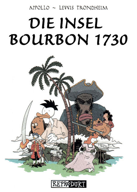 Die Insel Bourbon 1730 - Das Cover
