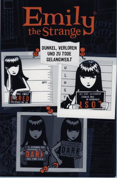 Emily the Strange: Dunkel, verloren und zu Tode gelangweilt - Das Cover