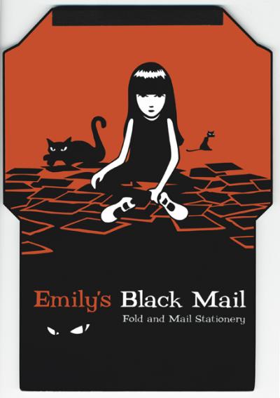 Emily the Strange Briefpapier - Das Cover