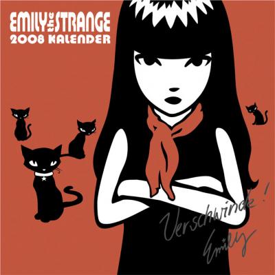 Emily the Strange Wandkalender 2008 - Das Cover